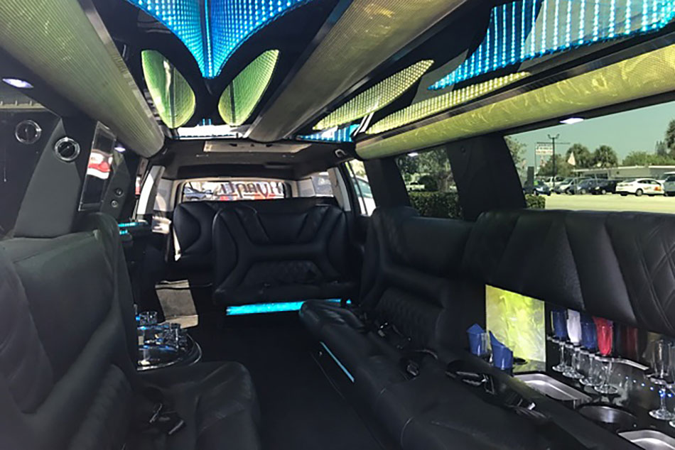 Cadillac Escalade Limousine Interior